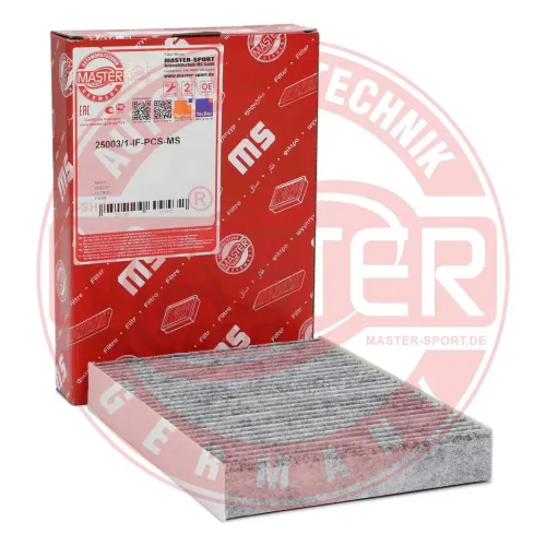 Filter, Innenraumluft MASTER-SPORT GERMANY 25003/1-IF-PCS-MS Bild Filter, Innenraumluft MASTER-SPORT GERMANY 25003/1-IF-PCS-MS