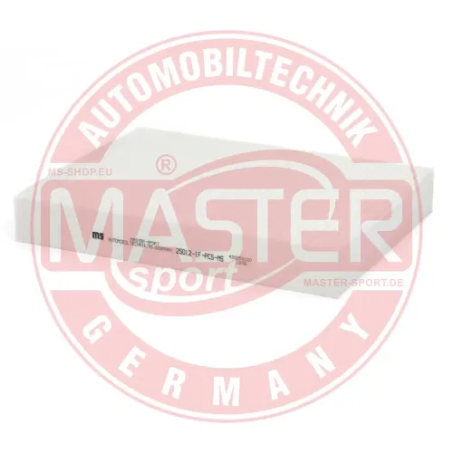 Filter, Innenraumluft MASTER-SPORT GERMANY 25012-IF-PCS-MS Bild Filter, Innenraumluft MASTER-SPORT GERMANY 25012-IF-PCS-MS