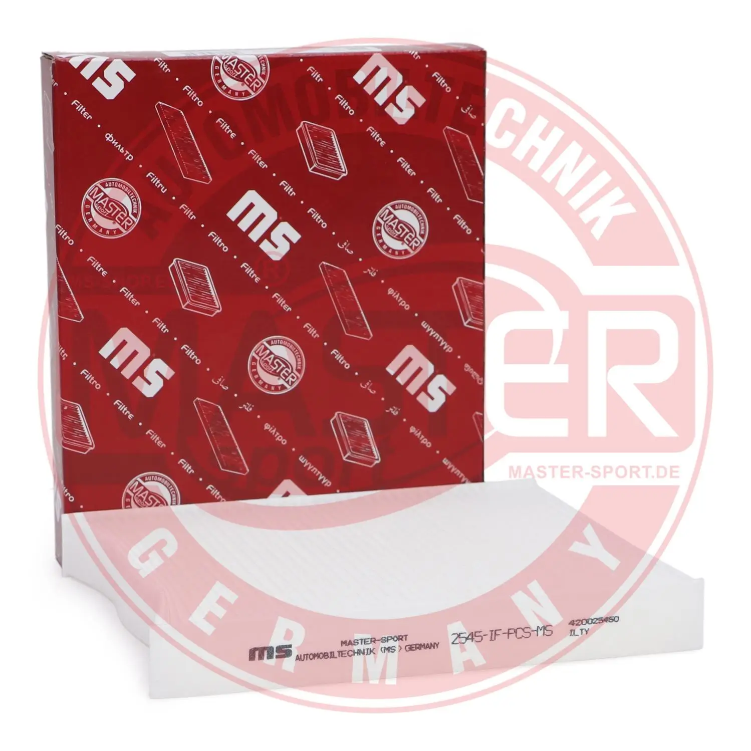 Filter, Innenraumluft MASTER-SPORT GERMANY 2545-IF-PCS-MS