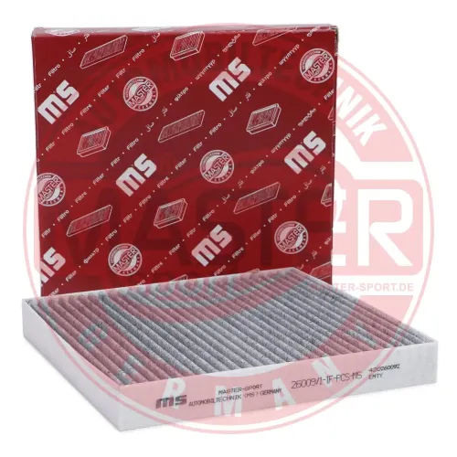 Filter, Innenraumluft MASTER-SPORT GERMANY 26009/1-IF-PCS-MS Bild Filter, Innenraumluft MASTER-SPORT GERMANY 26009/1-IF-PCS-MS