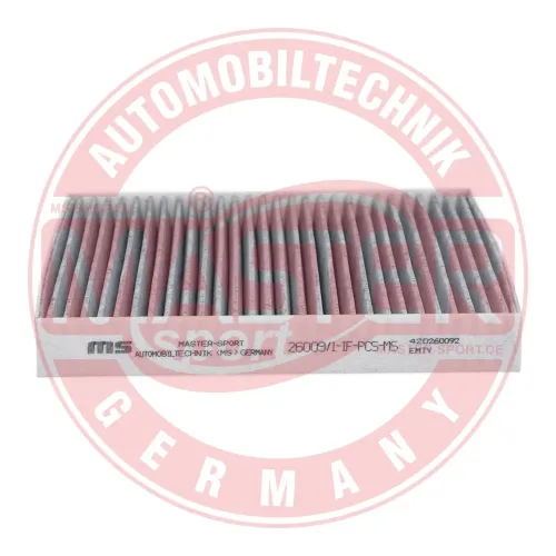 Filter, Innenraumluft MASTER-SPORT GERMANY 26009/1-IF-PCS-MS Bild Filter, Innenraumluft MASTER-SPORT GERMANY 26009/1-IF-PCS-MS