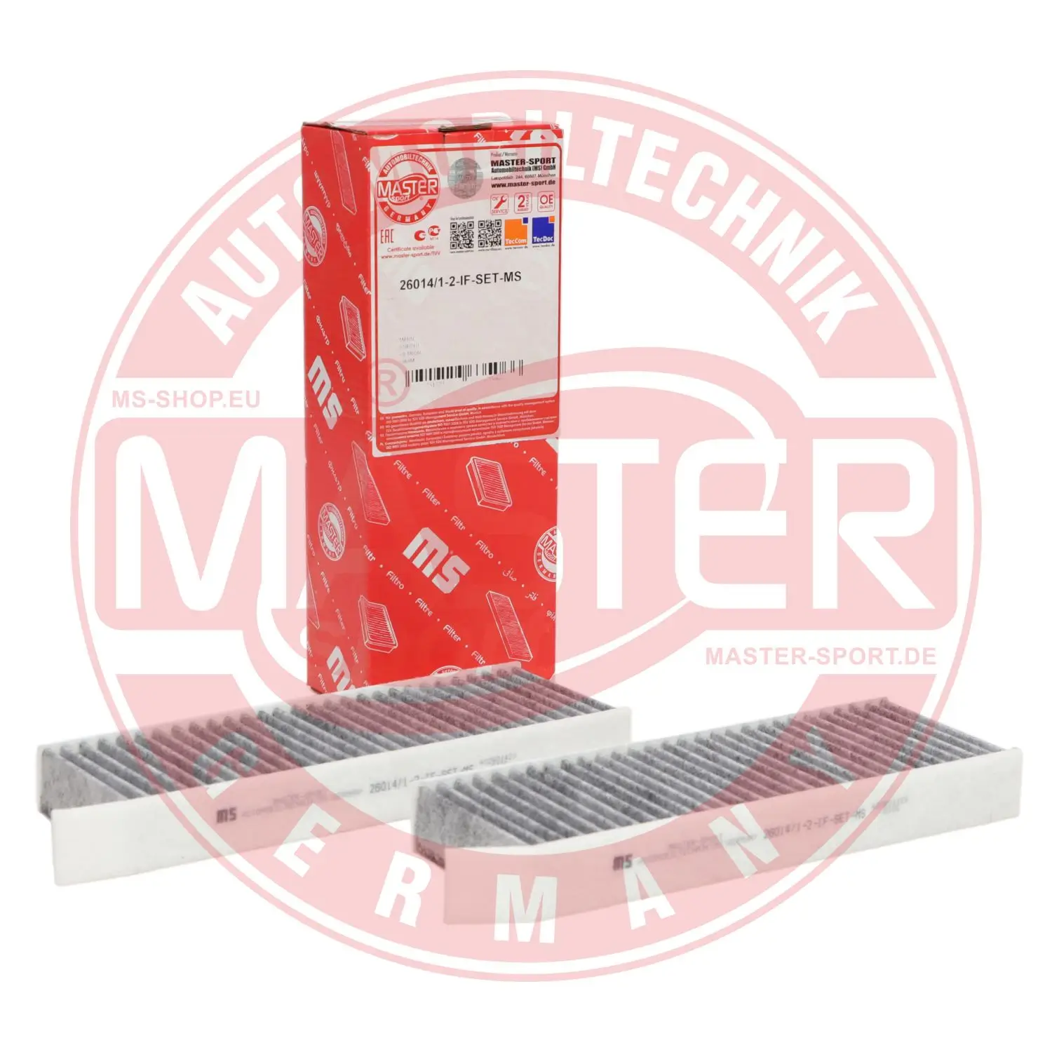 Filter, Innenraumluft MASTER-SPORT GERMANY 26014/1-2-IF-SET-MS
