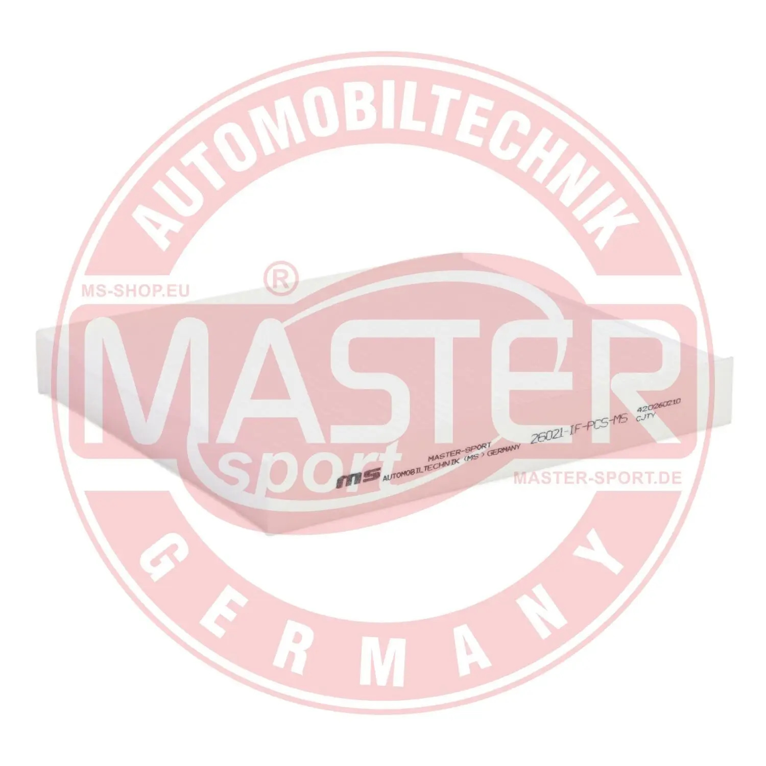 Filter, Innenraumluft MASTER-SPORT GERMANY 26021-IF-PCS-MS