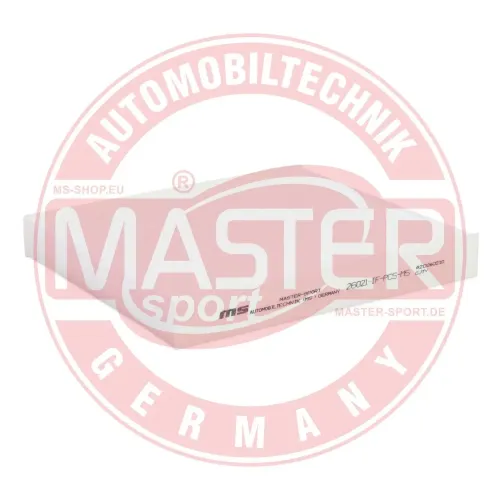 Filter, Innenraumluft MASTER-SPORT GERMANY 26021-IF-PCS-MS Bild Filter, Innenraumluft MASTER-SPORT GERMANY 26021-IF-PCS-MS