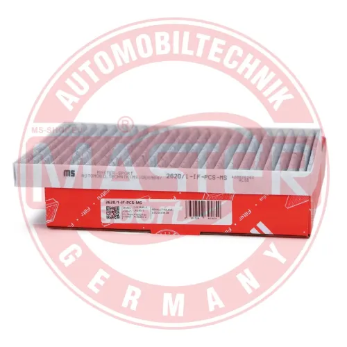Filter, Innenraumluft MASTER-SPORT GERMANY 2620/1-IF-PCS-MS Bild Filter, Innenraumluft MASTER-SPORT GERMANY 2620/1-IF-PCS-MS