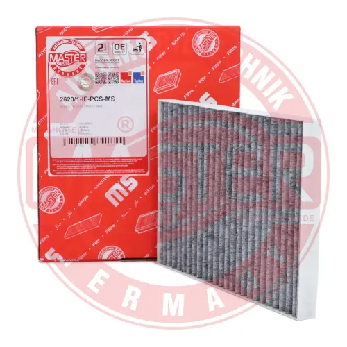 Filter, Innenraumluft MASTER-SPORT GERMANY 2620/1-IF-PCS-MS Bild Filter, Innenraumluft MASTER-SPORT GERMANY 2620/1-IF-PCS-MS