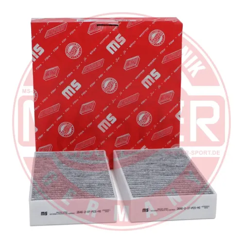 Filter, Innenraumluft MASTER-SPORT GERMANY 2646-2-IF-SET-MS Bild Filter, Innenraumluft MASTER-SPORT GERMANY 2646-2-IF-SET-MS