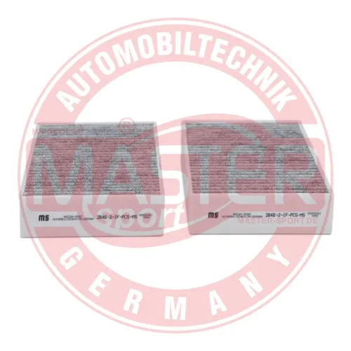 Filter, Innenraumluft MASTER-SPORT GERMANY 2646-2-IF-SET-MS Bild Filter, Innenraumluft MASTER-SPORT GERMANY 2646-2-IF-SET-MS