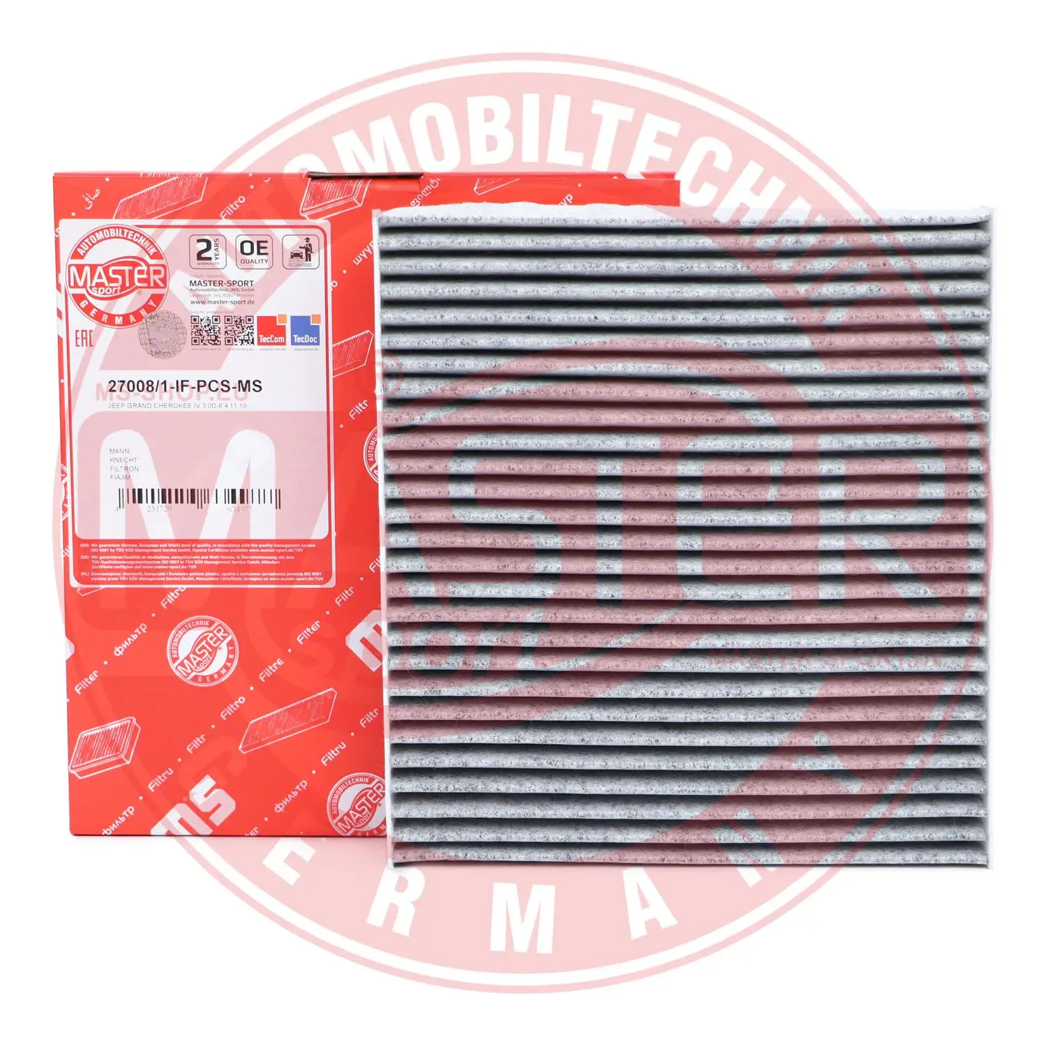 Filter, Innenraumluft MASTER-SPORT GERMANY 27008/1-IF-PCS-MS