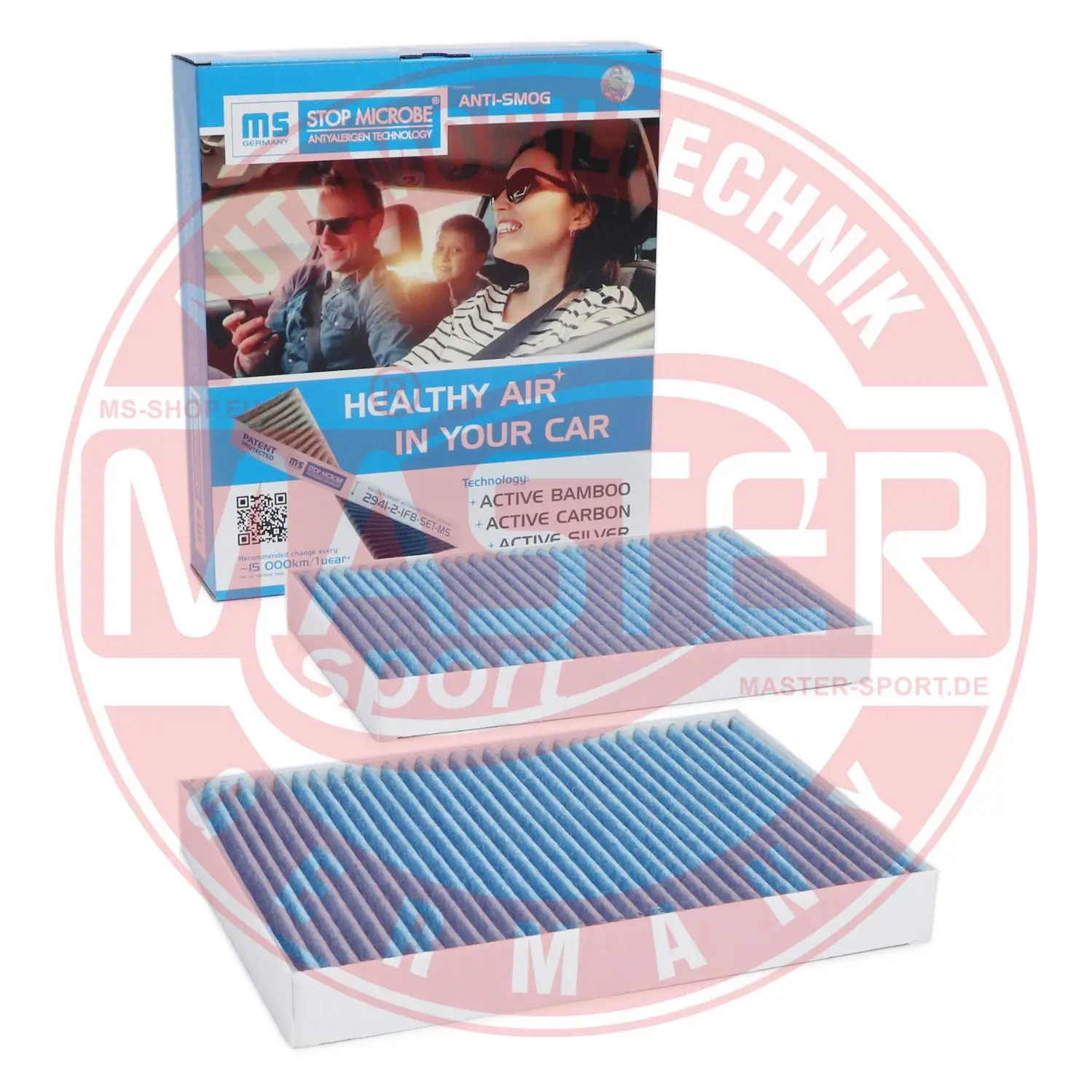 Filter, Innenraumluft MASTER-SPORT GERMANY 2722-2-IFB-SET-MS