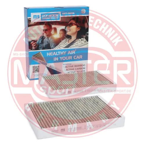 Filter, Innenraumluft MASTER-SPORT GERMANY 2722-2-IFB-SET-MS Bild Filter, Innenraumluft MASTER-SPORT GERMANY 2722-2-IFB-SET-MS