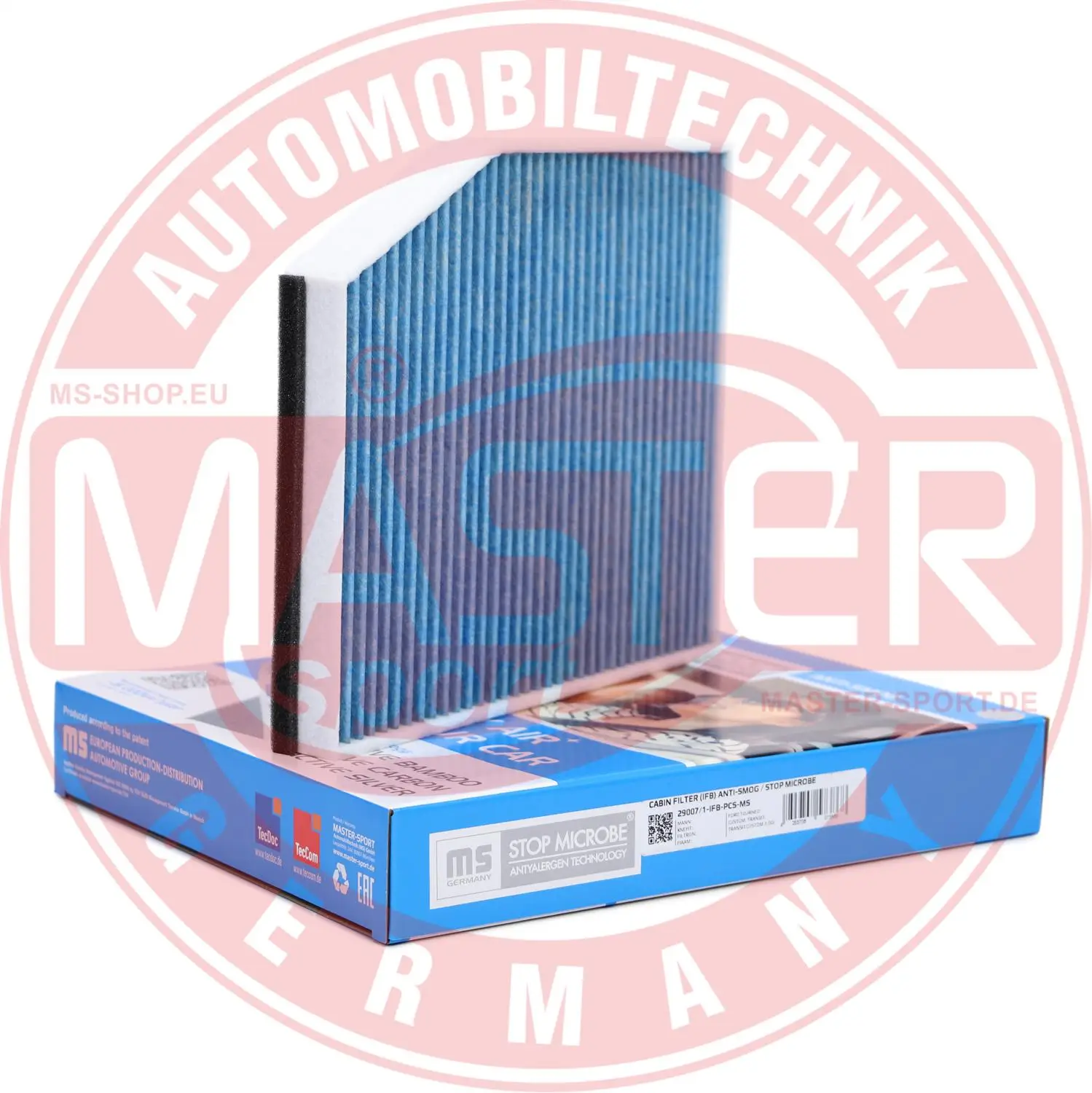 Filter, Innenraumluft MASTER-SPORT GERMANY 29007/1-IFB-PCS-MS