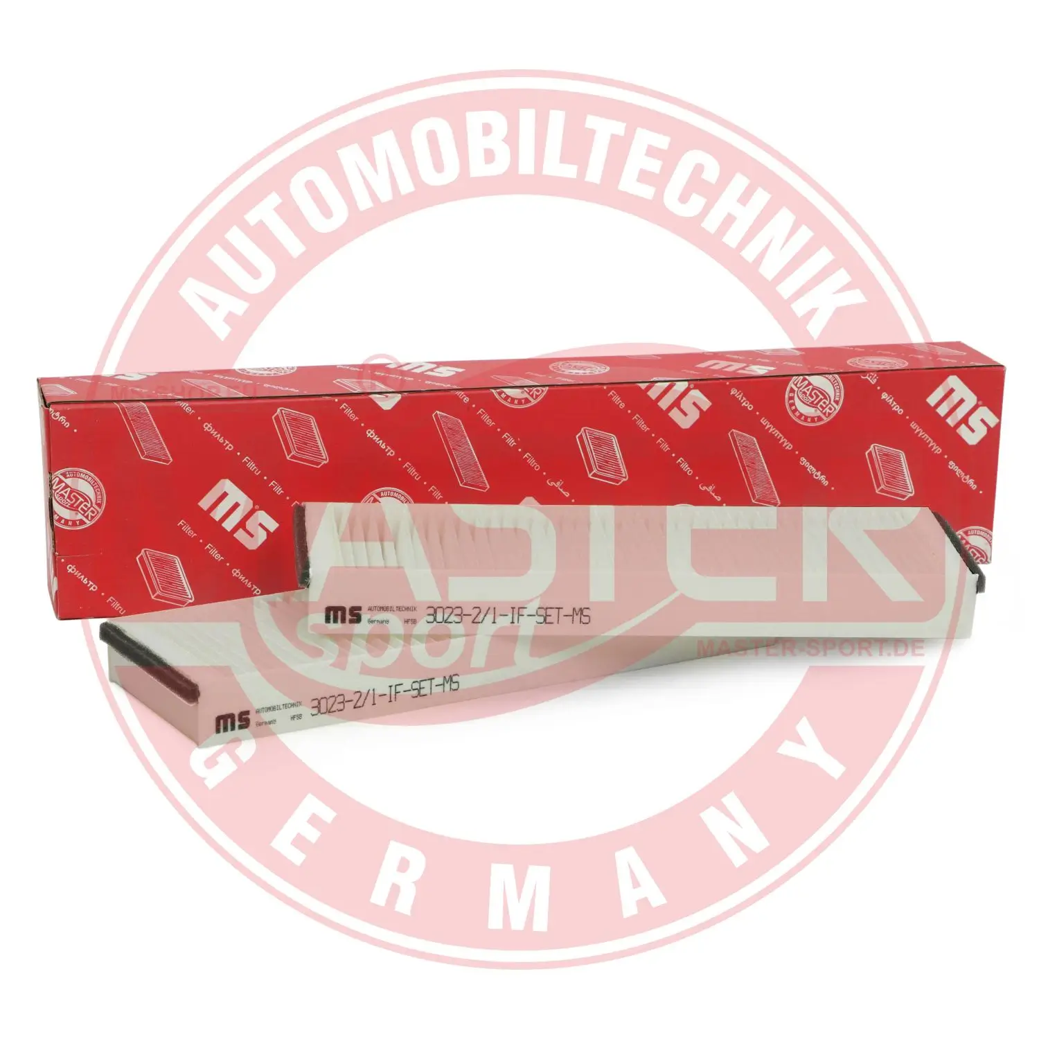 Filter, Innenraumluft MASTER-SPORT GERMANY 3023-2-IF-SET-MS