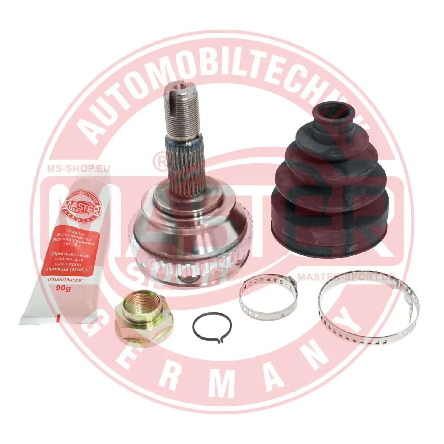 Gelenksatz, Antriebswelle radseitig Vorderachse MASTER-SPORT GERMANY 303118-SET-MS