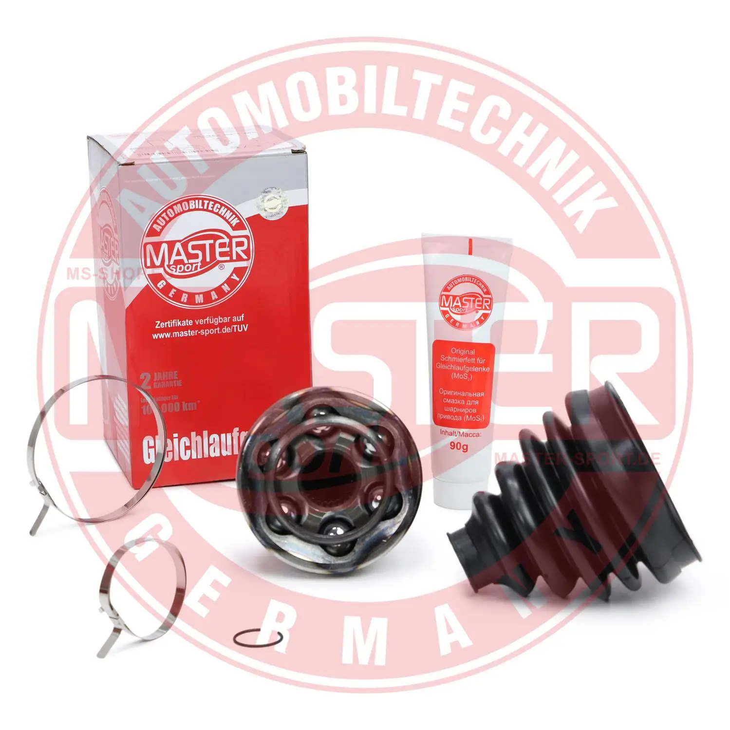 Gelenksatz, Antriebswelle Vorderachse MASTER-SPORT GERMANY 304954-SET-MS