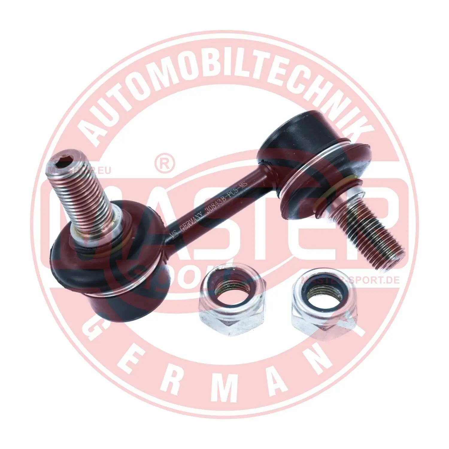 Stange/Strebe, Stabilisator Vorderachse links MASTER-SPORT GERMANY 30843B-PCS-MS