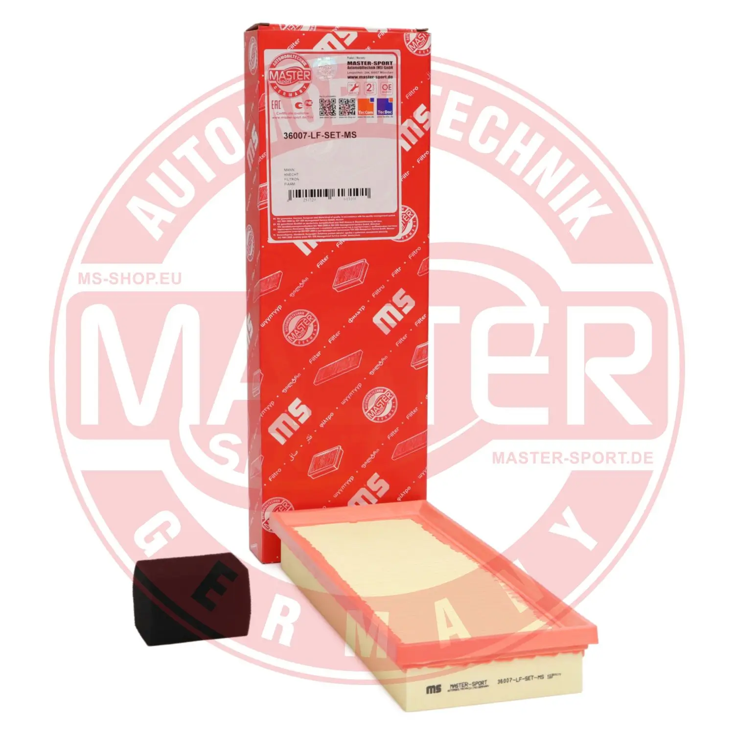 Luftfilter MASTER-SPORT GERMANY 36007-LF-SET-MS