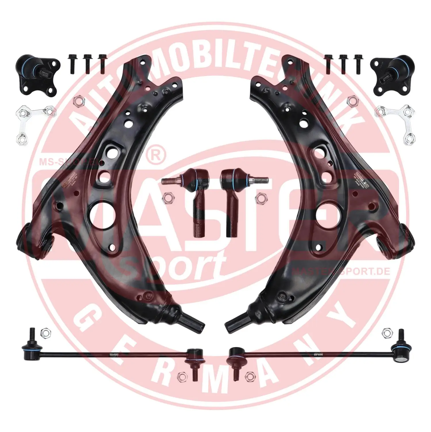 Lenkersatz, Radaufhängung Vorderachse Vorderachse rechts Vorderachse links MASTER-SPORT GERMANY 36808-SET-MS