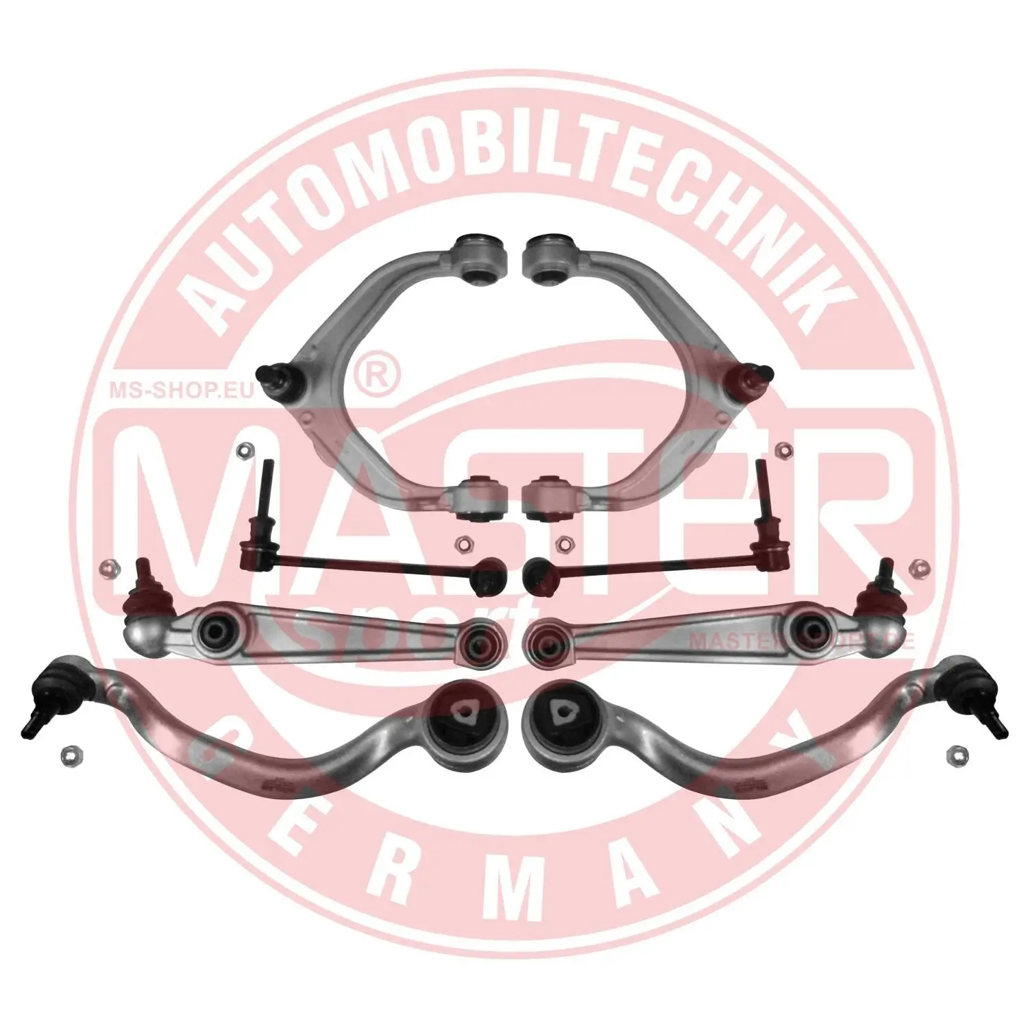 Lenkersatz, Radaufhängung Vorderachse Vorderachse links Vorderachse rechts MASTER-SPORT GERMANY 36820-SET-MS