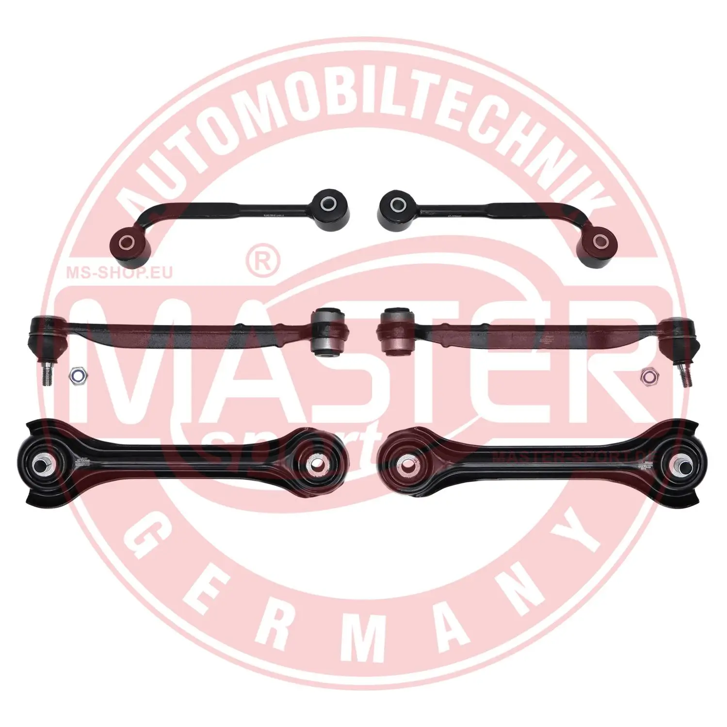Lenkersatz, Radaufhängung Hinterachse Hinterachse rechts Hinterachse links MASTER-SPORT GERMANY 36861-KIT-MS