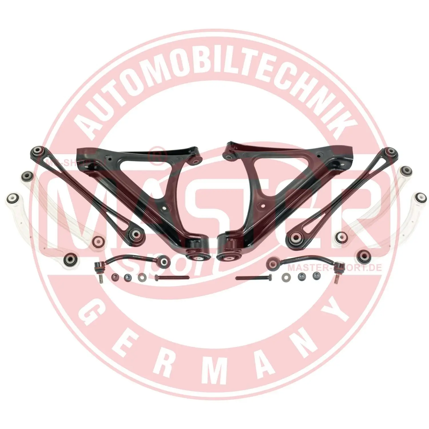 Lenkersatz, Radaufhängung Hinterachse Hinterachse rechts Hinterachse links MASTER-SPORT GERMANY 36887-KIT-MS