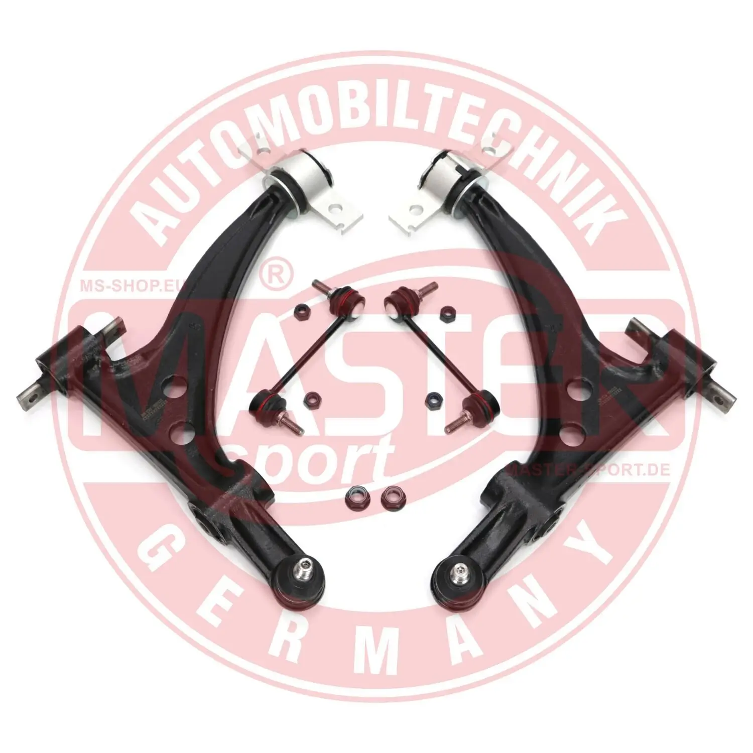 Lenkersatz, Radaufhängung Vorderachse Vorderachse rechts Vorderachse links MASTER-SPORT GERMANY 37022-KIT-MS