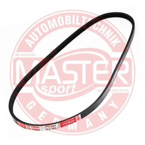 Keilrippenriemen MASTER-SPORT GERMANY 3PK885-PCS-MS Bild Keilrippenriemen MASTER-SPORT GERMANY 3PK885-PCS-MS