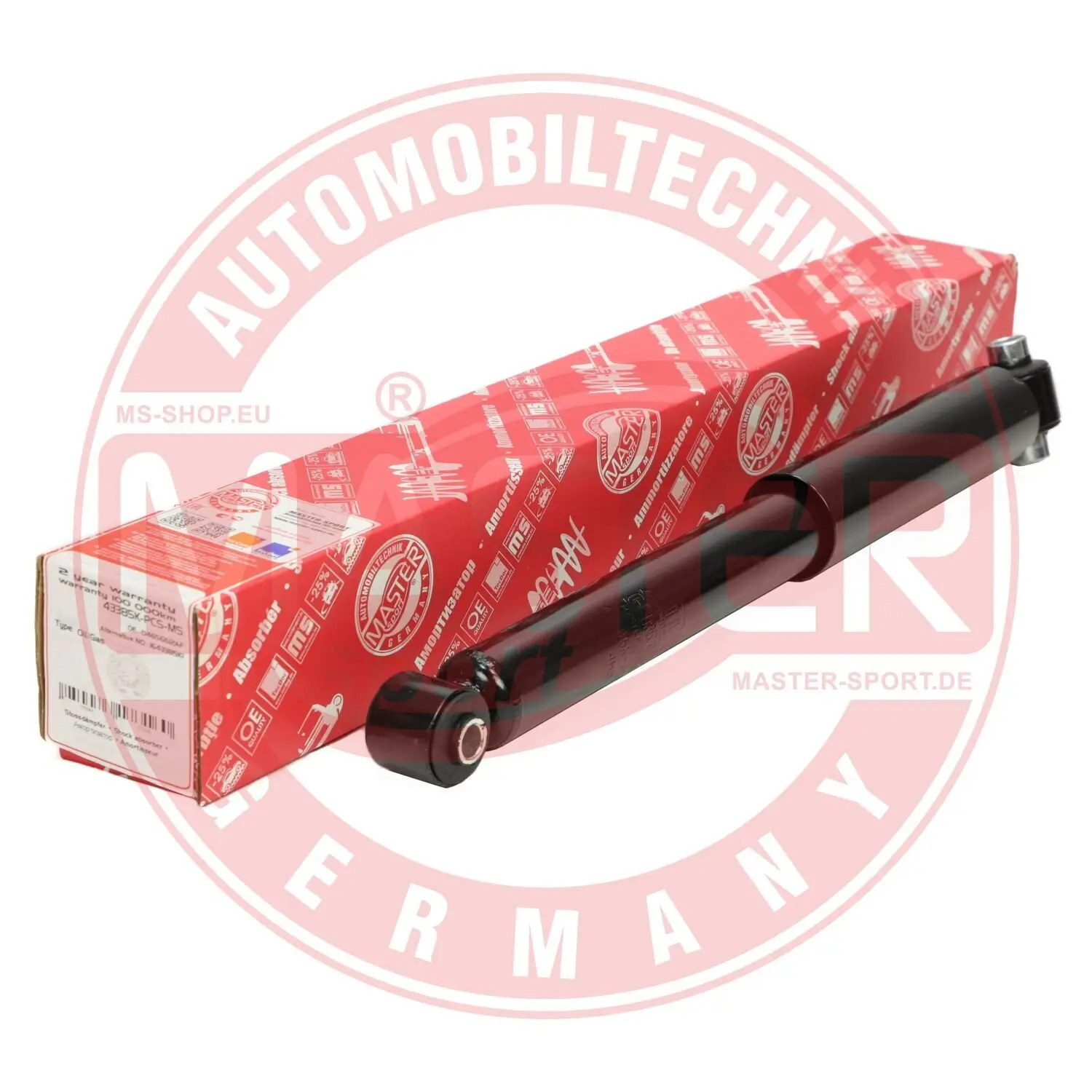 Stoßdämpfer Hinterachse MASTER-SPORT GERMANY 43385K-PCS-MS