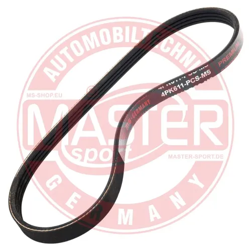 Keilrippenriemen MASTER-SPORT GERMANY 4PK611-PCS-MS Bild Keilrippenriemen MASTER-SPORT GERMANY 4PK611-PCS-MS