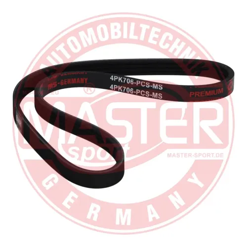 Keilrippenriemen MASTER-SPORT GERMANY 4PK706-PCS-MS Bild Keilrippenriemen MASTER-SPORT GERMANY 4PK706-PCS-MS