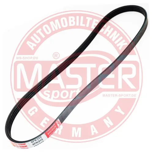 Keilrippenriemen MASTER-SPORT GERMANY 4PK915-PCS-MS Bild Keilrippenriemen MASTER-SPORT GERMANY 4PK915-PCS-MS