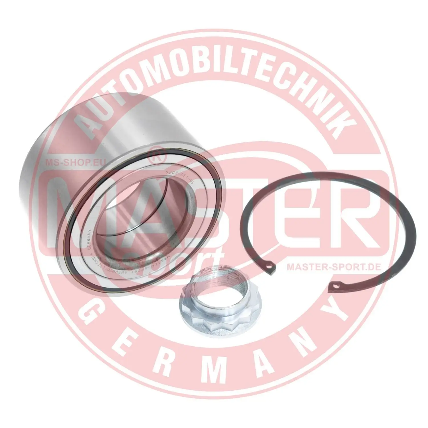 Radlagersatz Hinterachse MASTER-SPORT GERMANY 6203-SET-MS