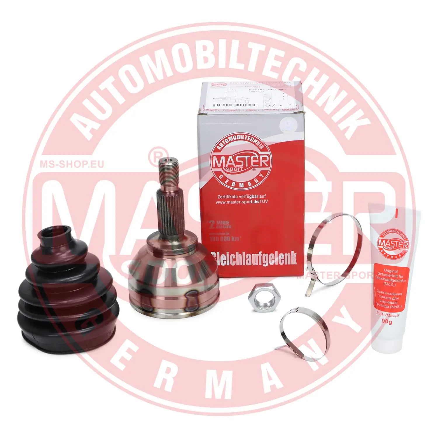 Gelenksatz, Antriebswelle radseitig MASTER-SPORT GERMANY 67576C-SET-MS