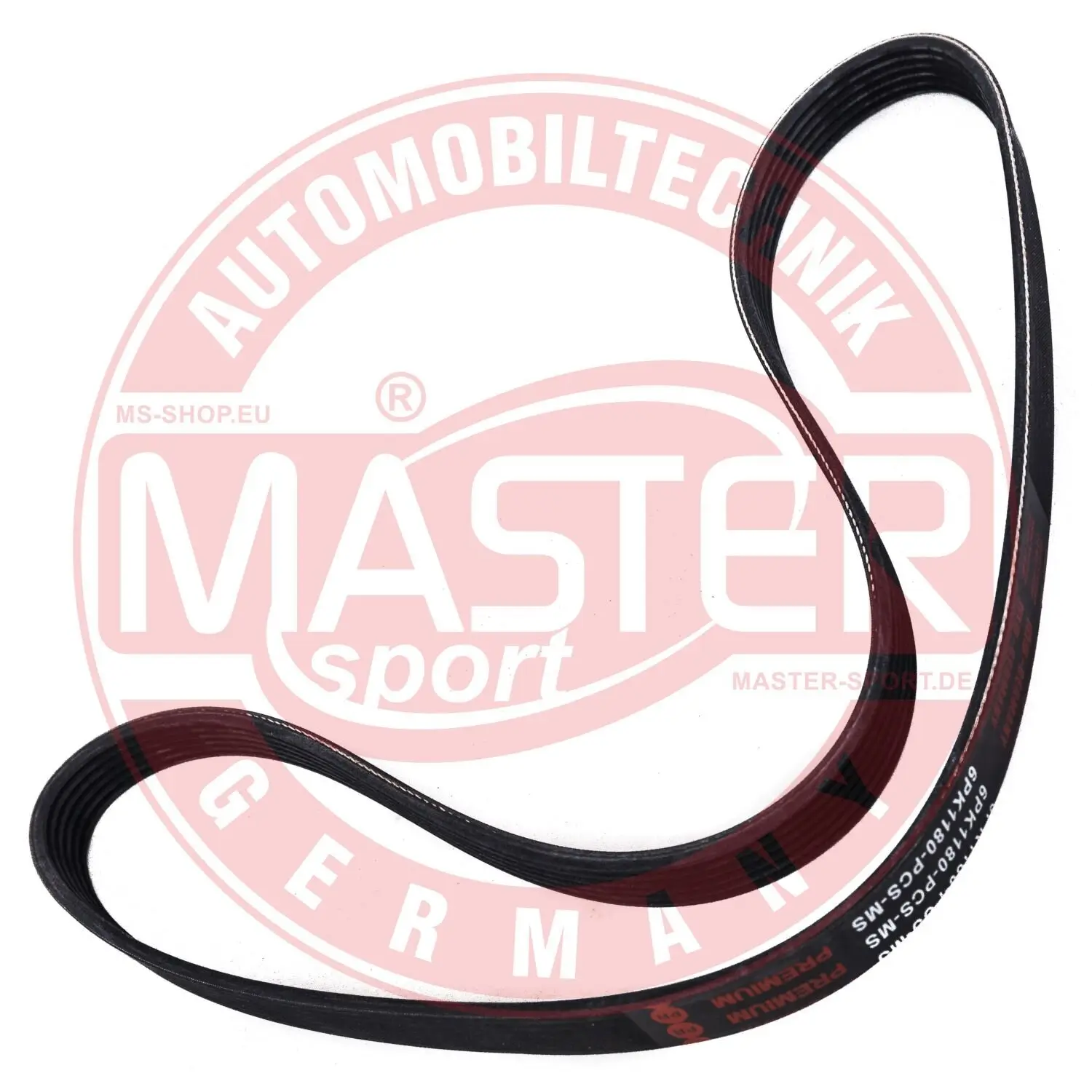 Keilrippenriemen MASTER-SPORT GERMANY 6PK1180-PCS-MS
