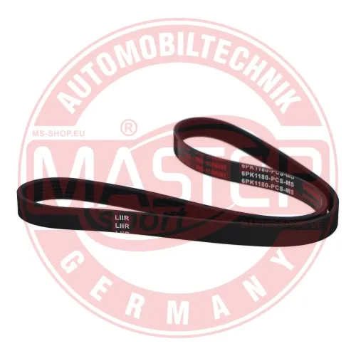 Keilrippenriemen MASTER-SPORT GERMANY 6PK1180-PCS-MS Bild Keilrippenriemen MASTER-SPORT GERMANY 6PK1180-PCS-MS