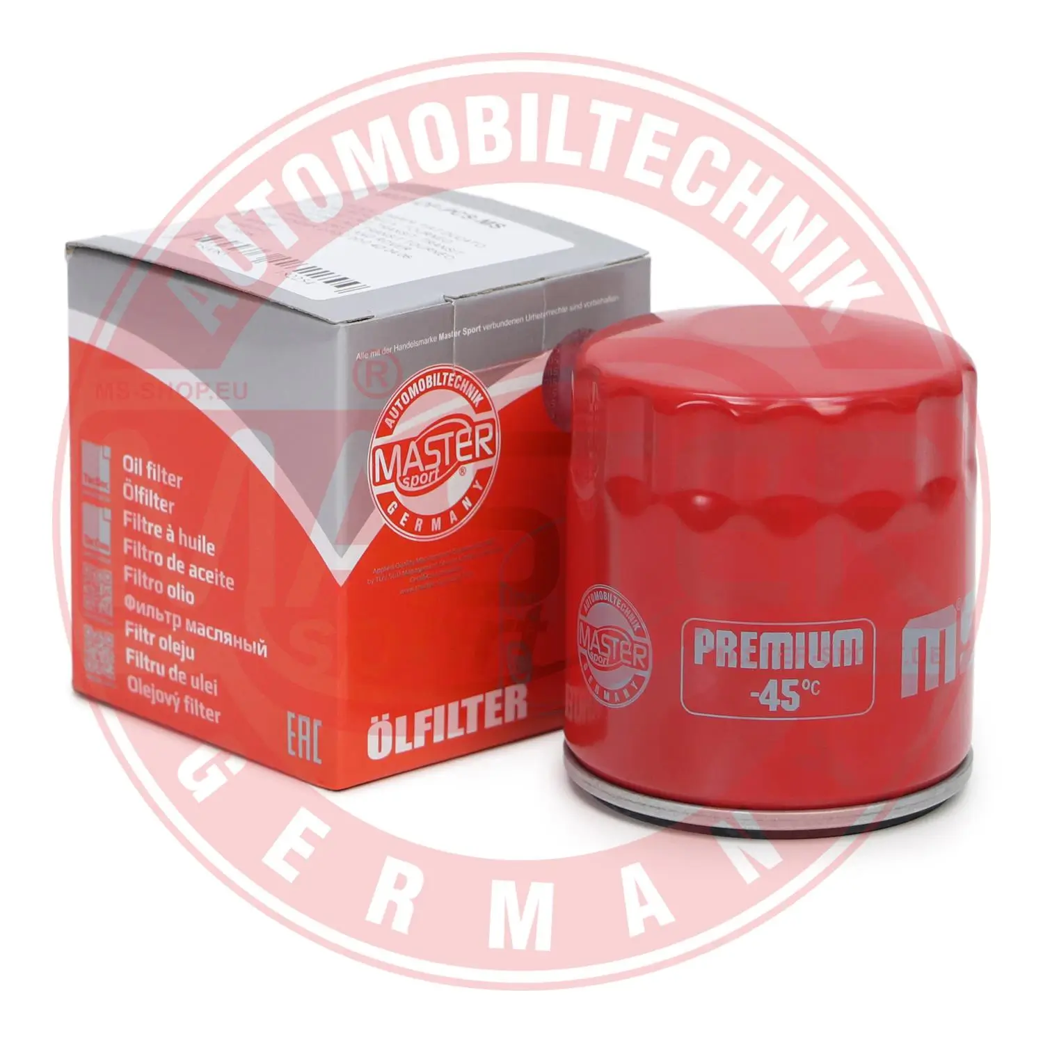 Ölfilter MASTER-SPORT GERMANY 8027-OF-PCS-MS