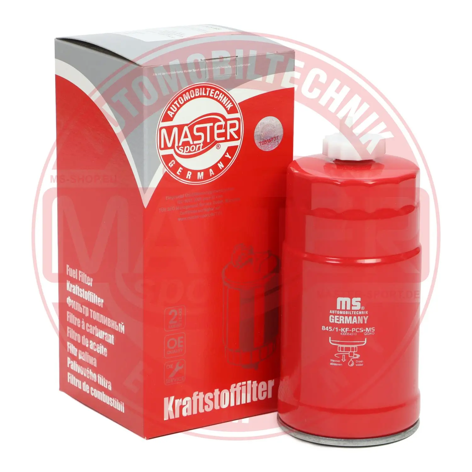 Kraftstofffilter MASTER-SPORT GERMANY 845/1-KF-PCS-MS