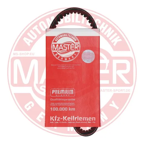Keilriemen MASTER-SPORT GERMANY AVX-10X763-PCS-MS Bild Keilriemen MASTER-SPORT GERMANY AVX-10X763-PCS-MS