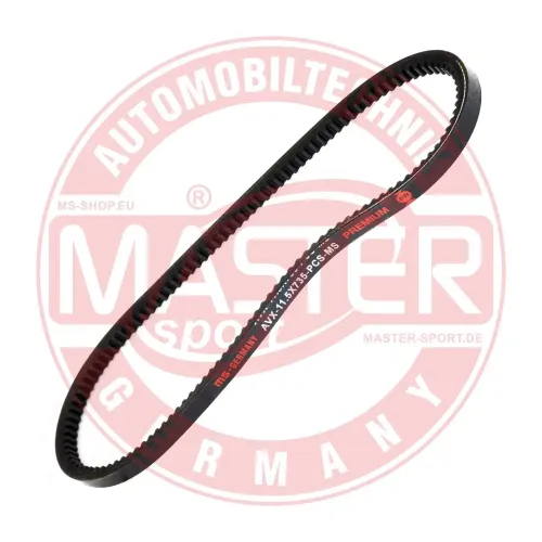 Keilriemen MASTER-SPORT GERMANY AVX-11.5X735-PCS-MS Bild Keilriemen MASTER-SPORT GERMANY AVX-11.5X735-PCS-MS