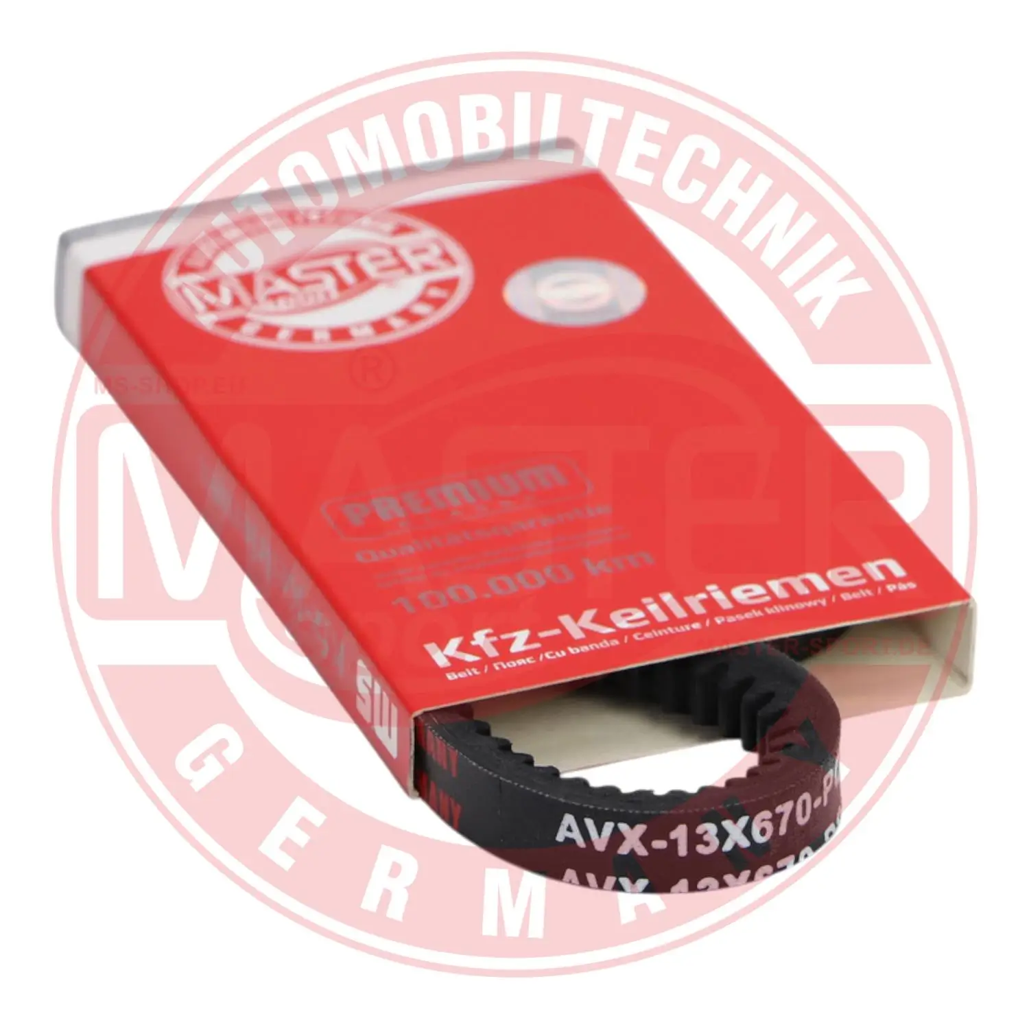 Keilriemen MASTER-SPORT GERMANY AVX-13X670-PCS-MS