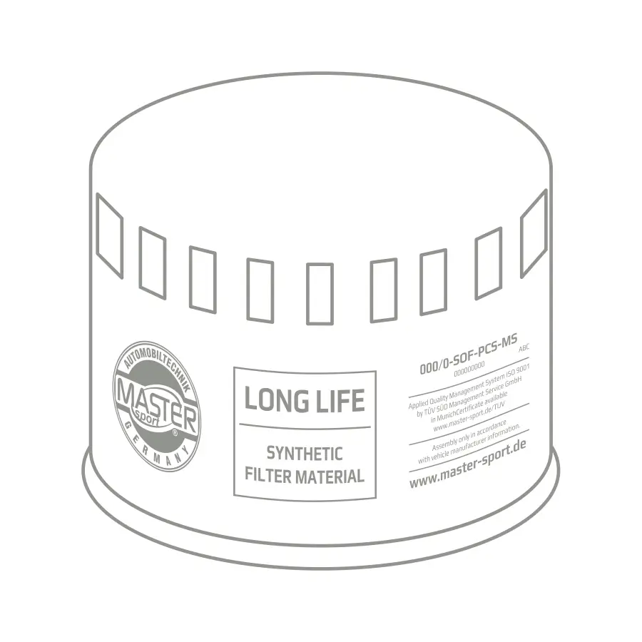 Ölfilter MASTER-SPORT GERMANY 7030-OFS-PCS-MS