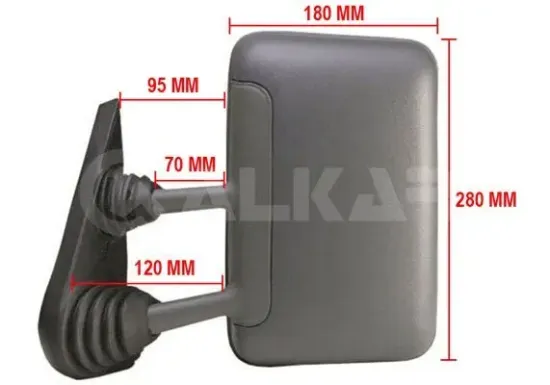 Spiegelglas, Außenspiegel rechts ALKAR 6432694 Bild Spiegelglas, Außenspiegel rechts ALKAR 6432694