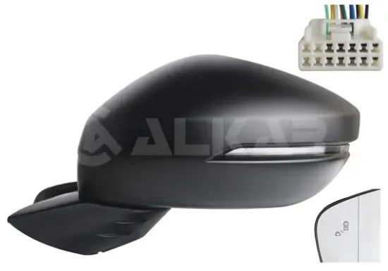 Spiegelglas, Außenspiegel links ALKAR 6423436 Bild Spiegelglas, Außenspiegel links ALKAR 6423436