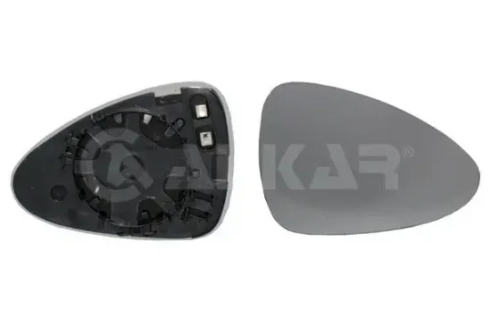 Spiegelglas, Außenspiegel rechts ALKAR 6432193 Bild Spiegelglas, Außenspiegel rechts ALKAR 6432193