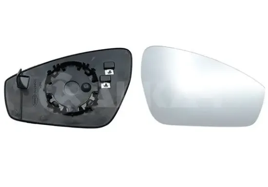 Spiegelglas, Außenspiegel rechts ALKAR 6432345 Bild Spiegelglas, Außenspiegel rechts ALKAR 6432345