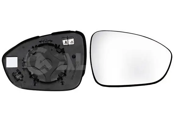 Spiegelglas, Außenspiegel rechts ALKAR 6432748