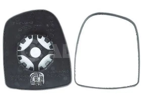 Spiegelglas, Außenspiegel rechts ALKAR 6432750