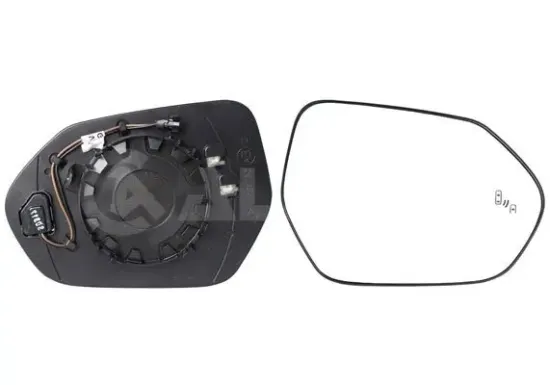 Spiegelglas, Außenspiegel rechts ALKAR 6436017 Bild Spiegelglas, Außenspiegel rechts ALKAR 6436017