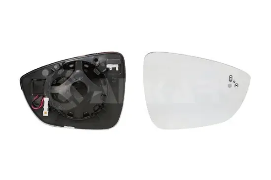 Spiegelglas, Außenspiegel rechts ALKAR 6436471 Bild Spiegelglas, Außenspiegel rechts ALKAR 6436471