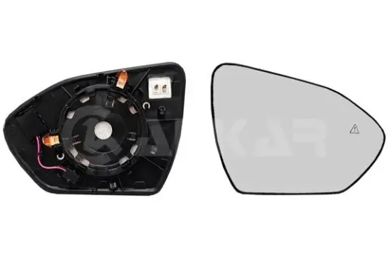 Spiegelglas, Außenspiegel rechts ALKAR 6450758 Bild Spiegelglas, Außenspiegel rechts ALKAR 6450758